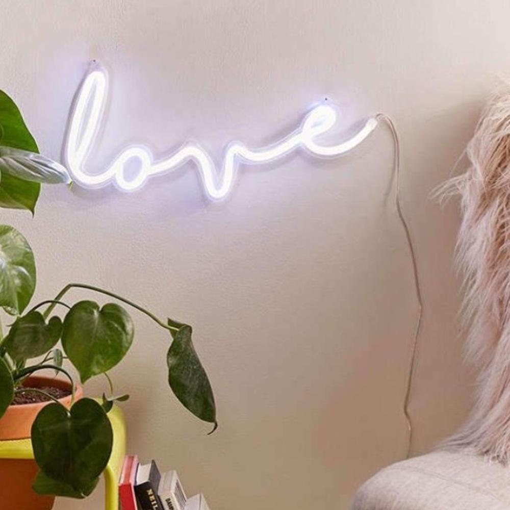 Urban Outfitters Love Neon Light